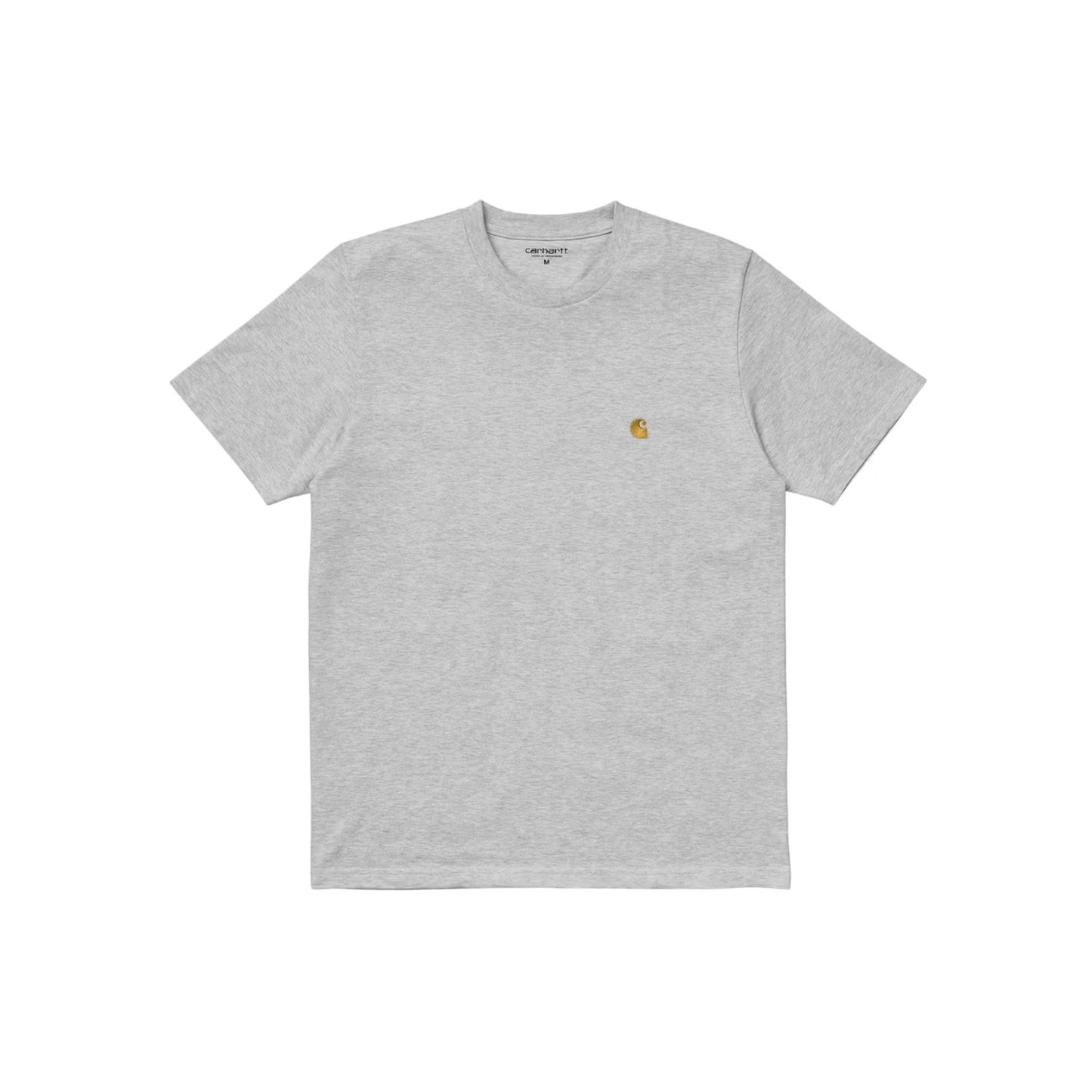 Carhartt WIP Chase Tee Ash Heather & Gold