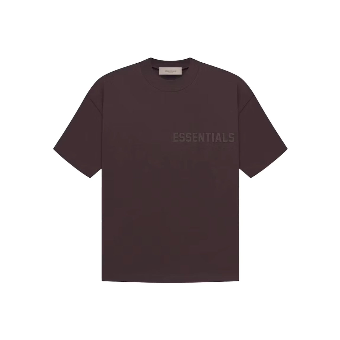 ESSENTIALS SS Plum Tee