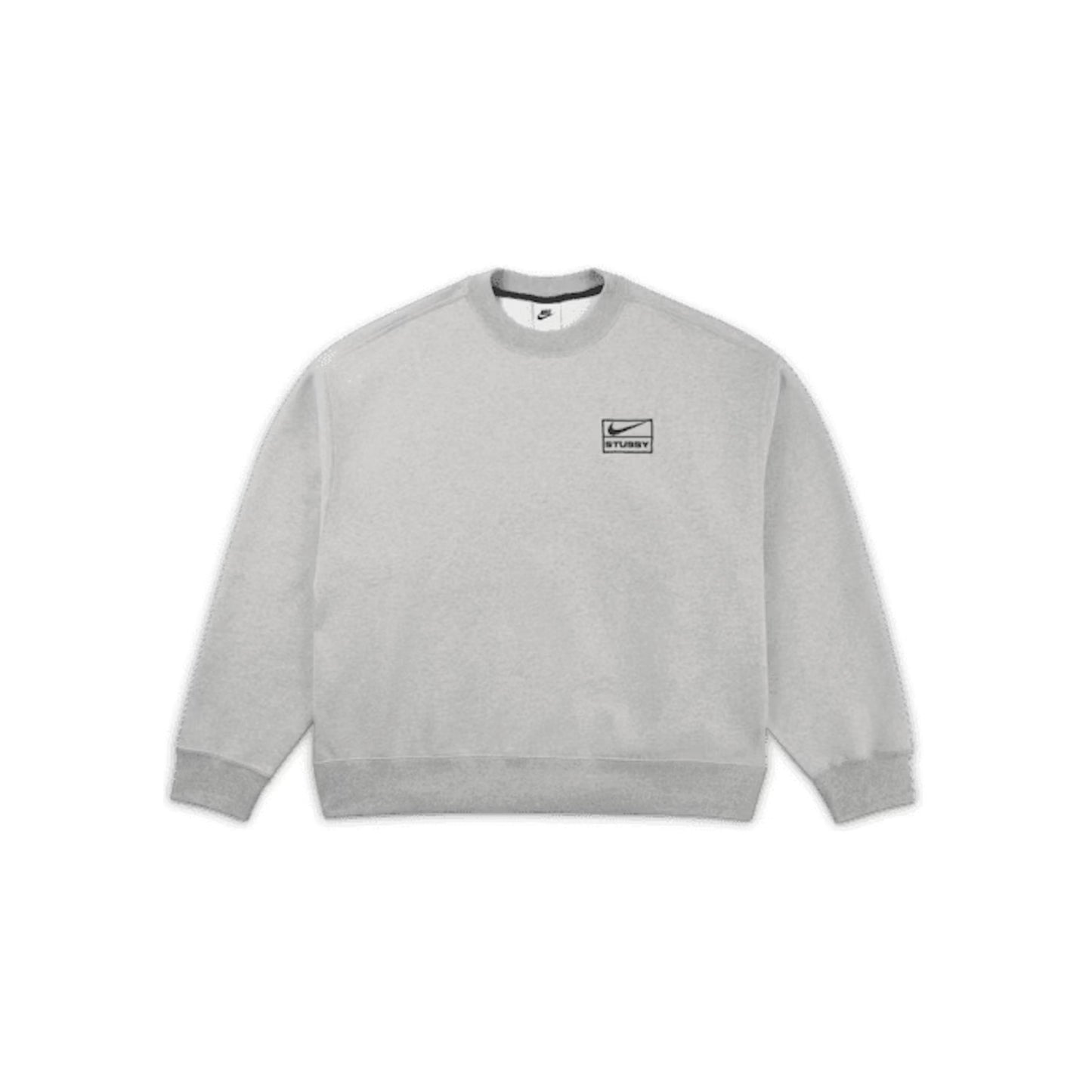 Nike Wash Crew Fleece x Stussy 'Grey'