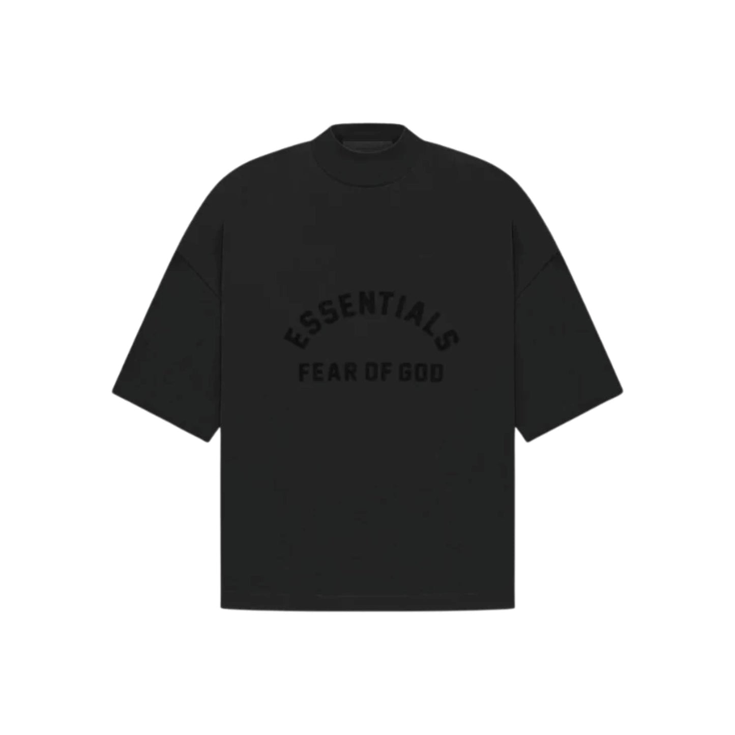 ESSENTIALS SS Jet Black Tee