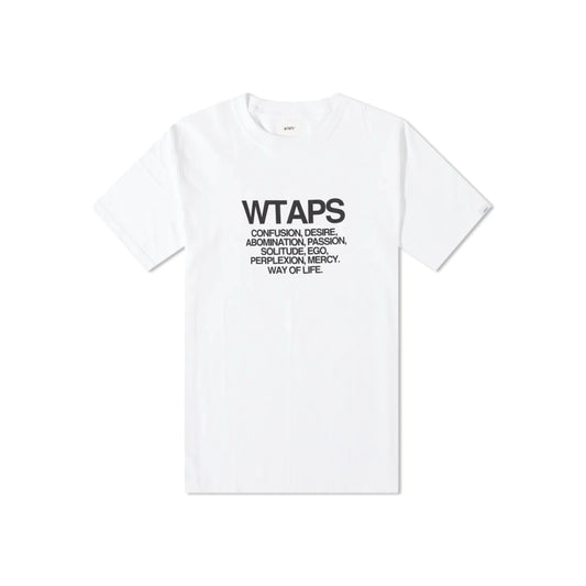 WTAPS® Confusion Tee 'White'