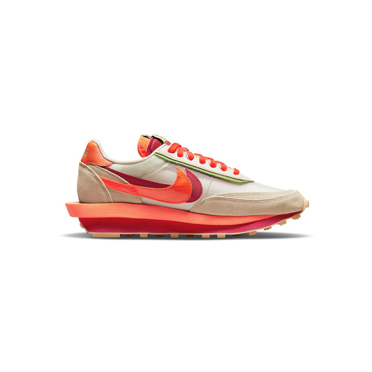 Nike LD Waffle Sacai Clot 'Orange Blaze'