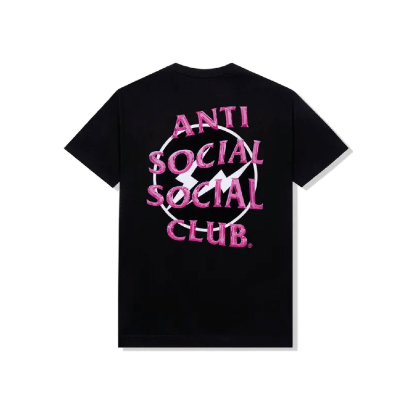 ASSC Fragment Precious Petals Black Tee Pink