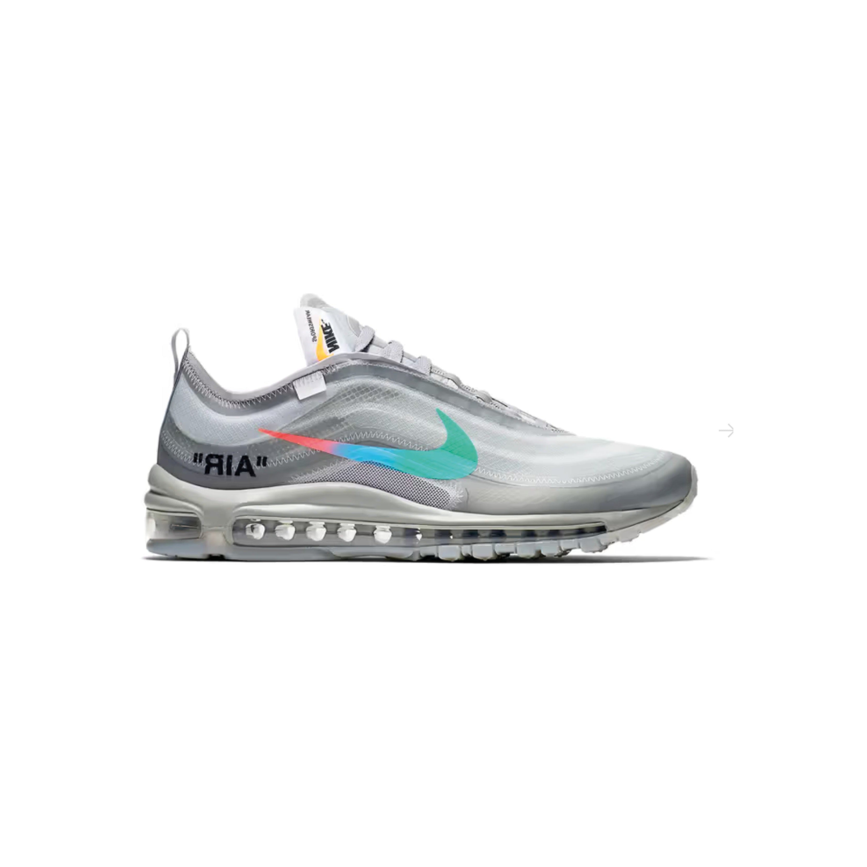 Nike off white air max 97 menta raffle best sale