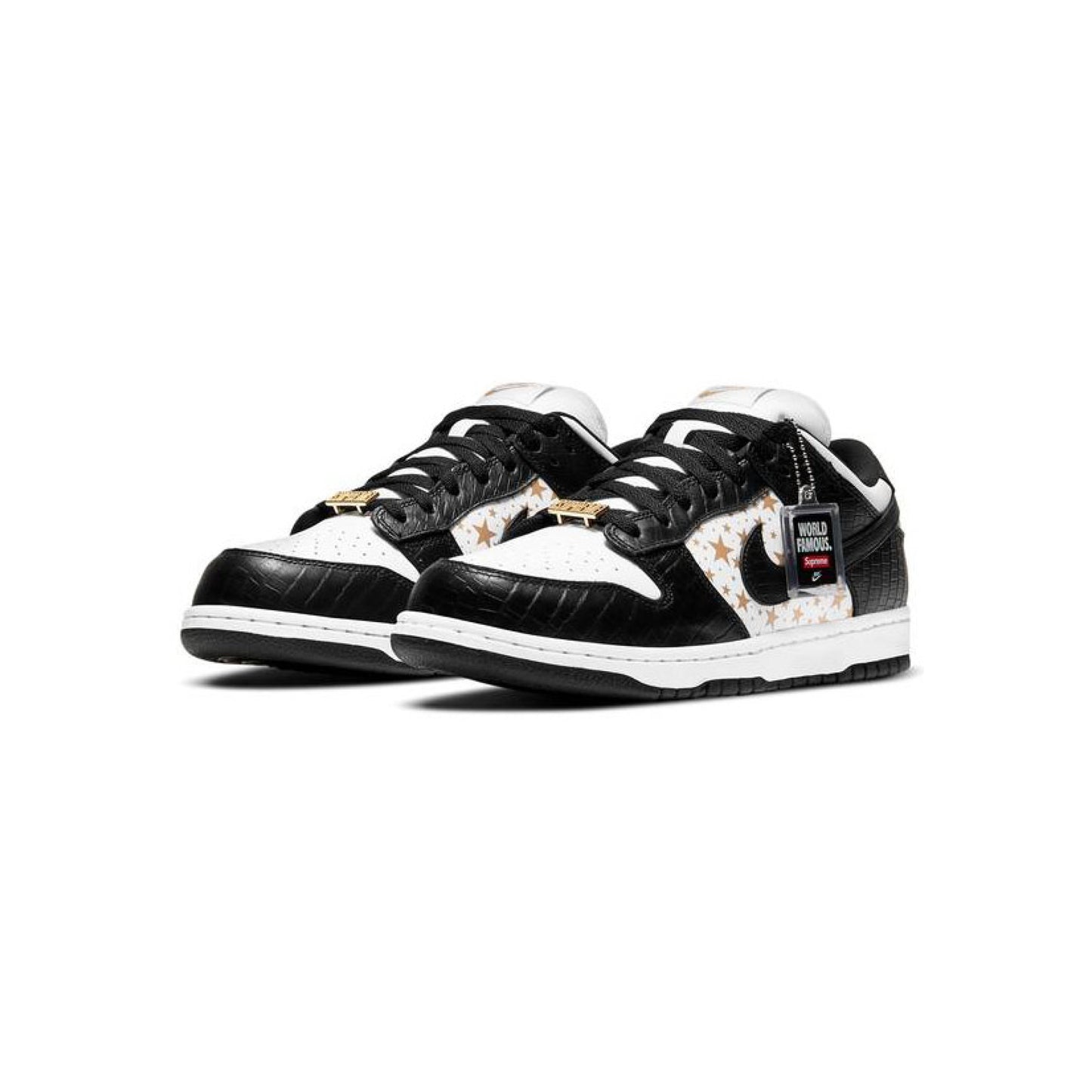 Nike SB Dunk x Supreme 'Black & White'