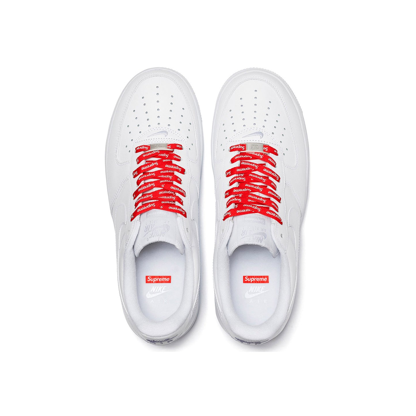Supreme x Nike Air Force 1 Low 'Box Logo - White'