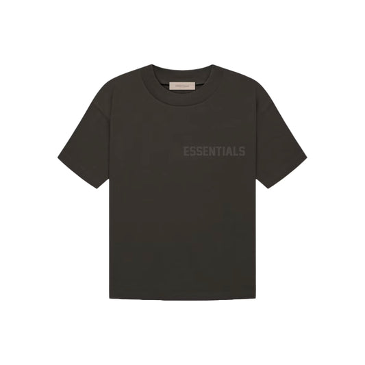 ESSENTIALS Off Black SS Tee