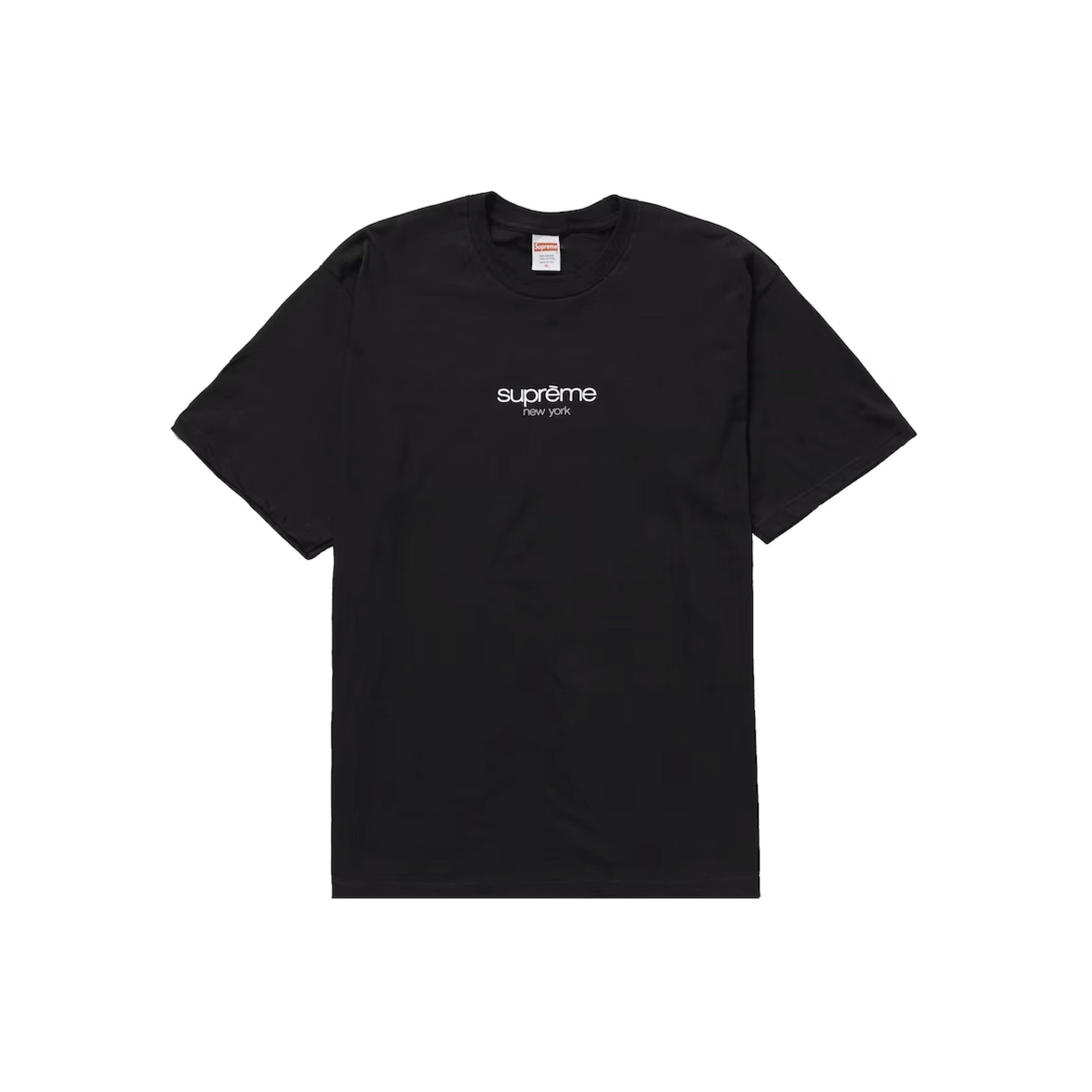 Supreme Classic Logo Tee 'Black'